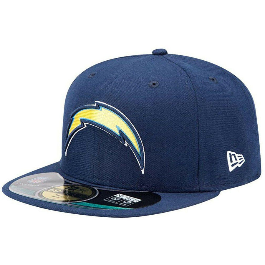 New Era Los Angeles Chargers Navy Blue On-Field 59FIFTY Fitted Hat