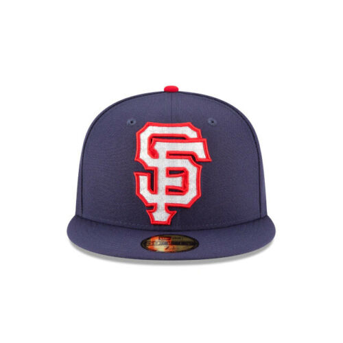 New Era San Francisco Giants "Patriot Turn" 59FIFTY Fitted Hat