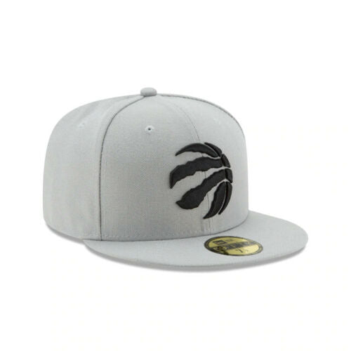 New Era Toronto Raptors Gray Authentic 59FIFTY Fitted Hat