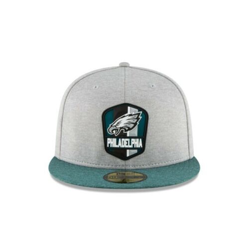 New Era Philadelphia Eagles Road Sideline Fitted Hat