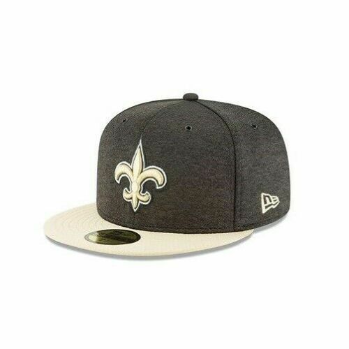 New Era New Orleans Saints NFL On-Field Home 59FIFTY Fitted Hat