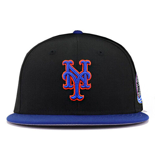 New Era New York Mets Black/Blue 2000 Subway Series 59FIFTY Fitted Hat
