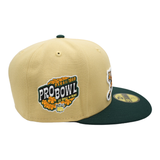 New Era Cincinnati Bengals Vegas Gold/Dark Green 1999 Pro Bowl 59FIFTY Fitted Hat