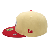 New Era San Fransisco 49ers Vegas Gold /Scarlet 59FIFTY Fitted Hat