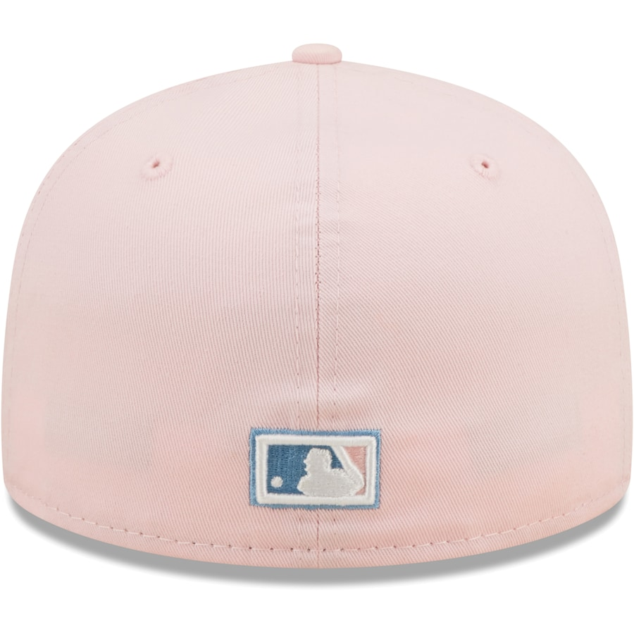 New Era Houston Astros Pink/Sky Blue 35th Anniversary Undervisor 59FIFTY Fitted Hat