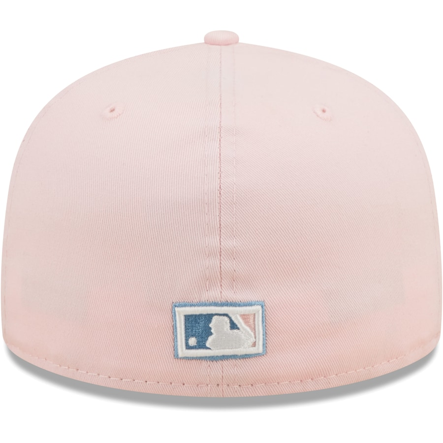 New Era Houston Astros Pink/Sky Blue 45th Anniversary Undervisor 59FIFTY Fitted Hat
