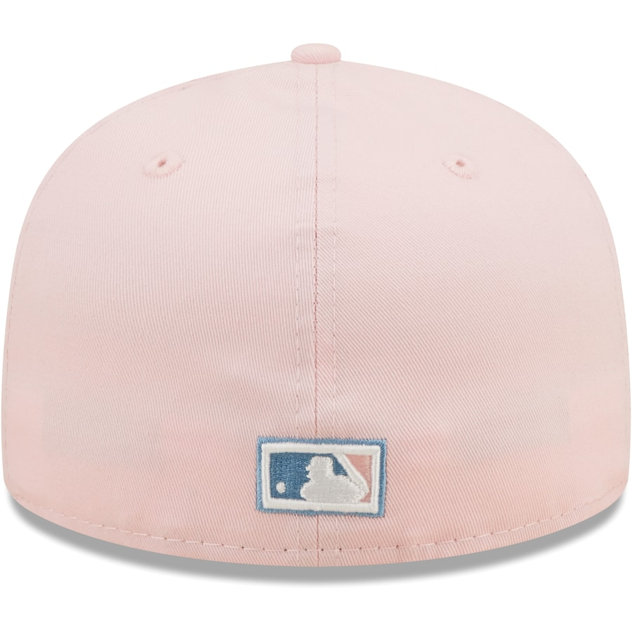 New Era San Francisco Giants Pink/Sky Blue 2010 World Champions Undervisor 59FIFTY Fitted Hat