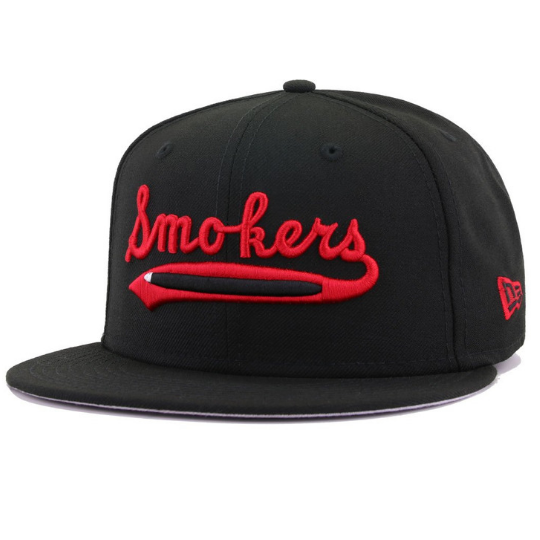 New Era Tampa Smokers Black/Red 59Fifty Fitted Hat