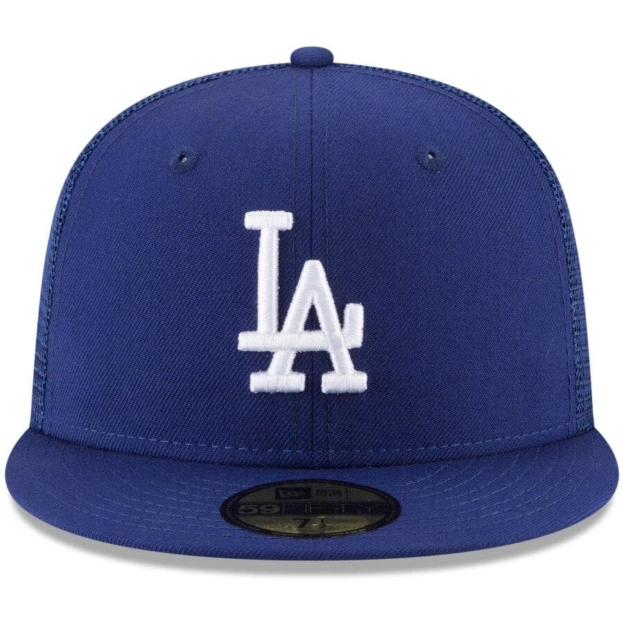 La dodgers mesh fitted hat Clearance