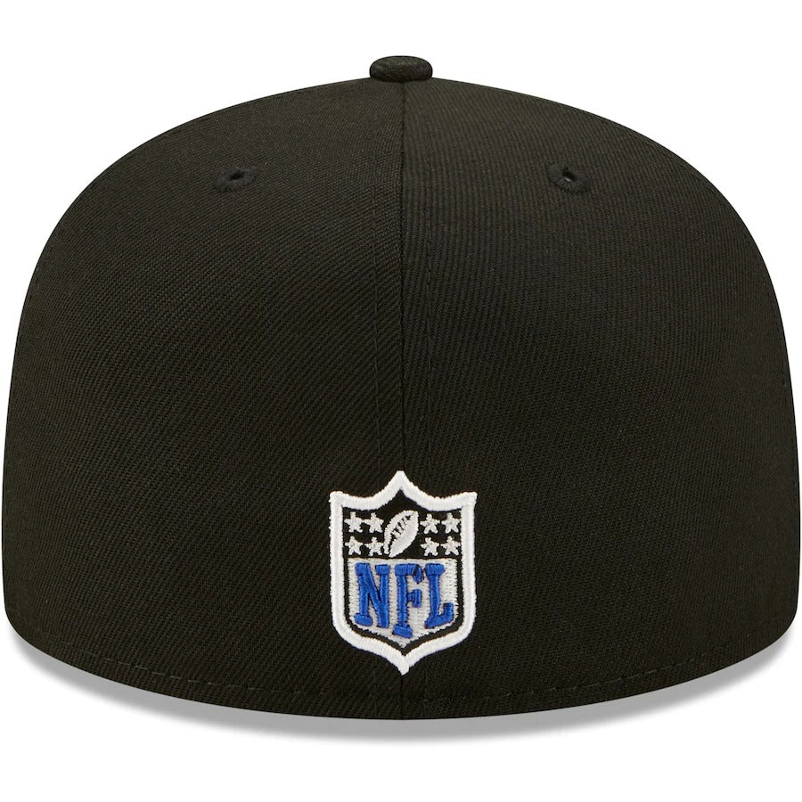 New Era Houston Texans Black Royal Undervisor 2004 NFL Pro Bowl 59FIFTY Fitted Hat