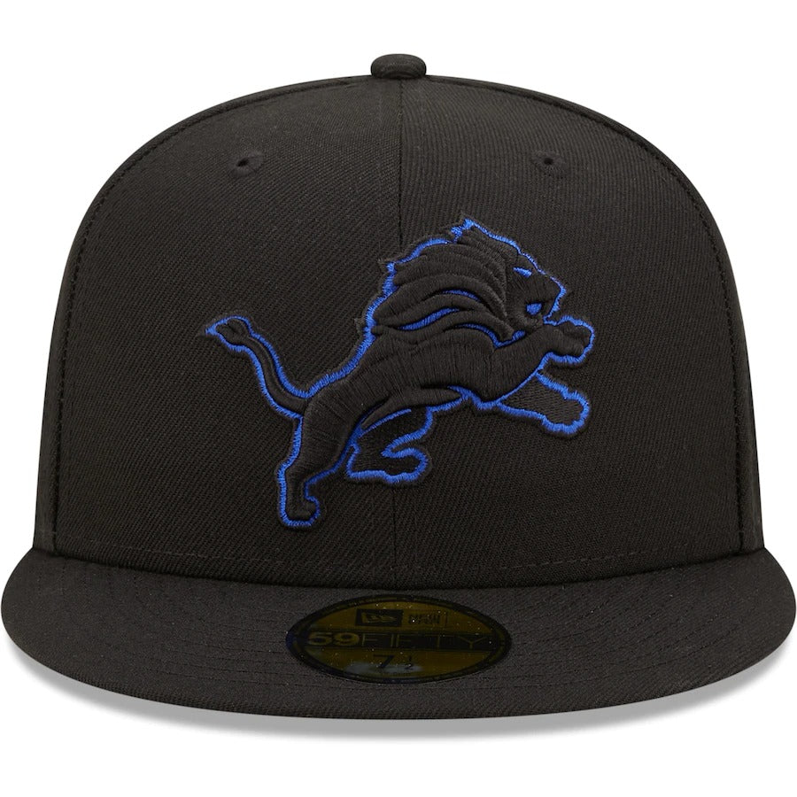 New Era Detroit Lions Black Royal Undervisor 1983 NFL Pro Bowl 59FIFTY Fitted Hat