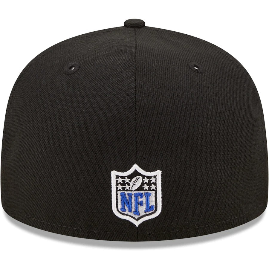 New Era Detroit Lions Black Royal Undervisor 1983 NFL Pro Bowl 59FIFTY Fitted Hat