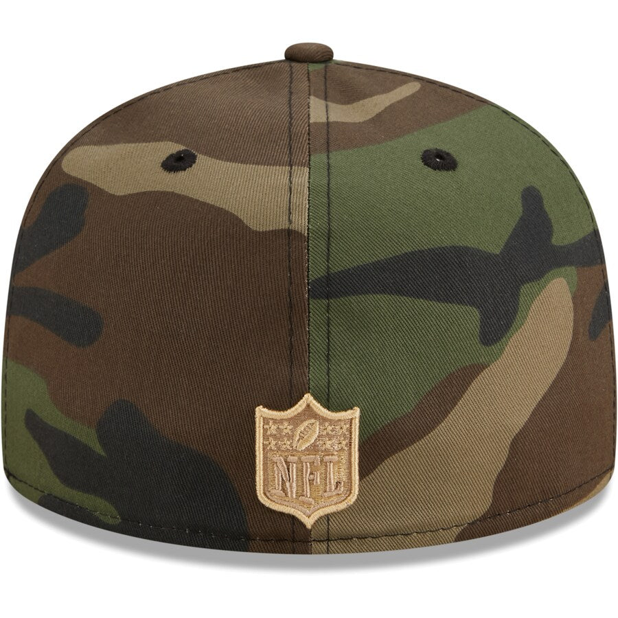 New Era New Orleans Saints Camo Woodland 59FIFTY Fitted Hat