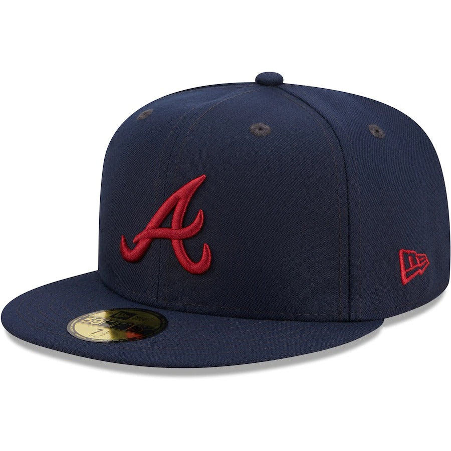 New Era Atlanta Braves Cranberry Bog 1995 World Series 59FIFTY Fitted Hat