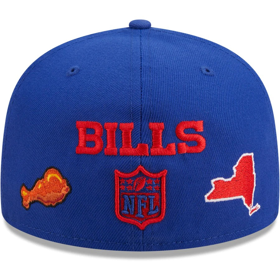 New Era Buffalo Bills Royal Team Local 59FIFTY Fitted Hat