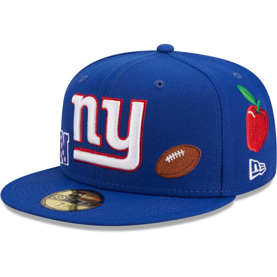 New Era New York Giants Royal Team Local 59FIFTY Fitted Hat