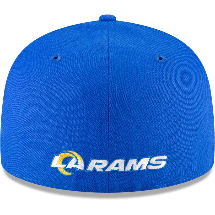 New Era Los Angeles Rams Royal Super Bowl LVI Bound Side Patch 59FIFTY Fitted Hat