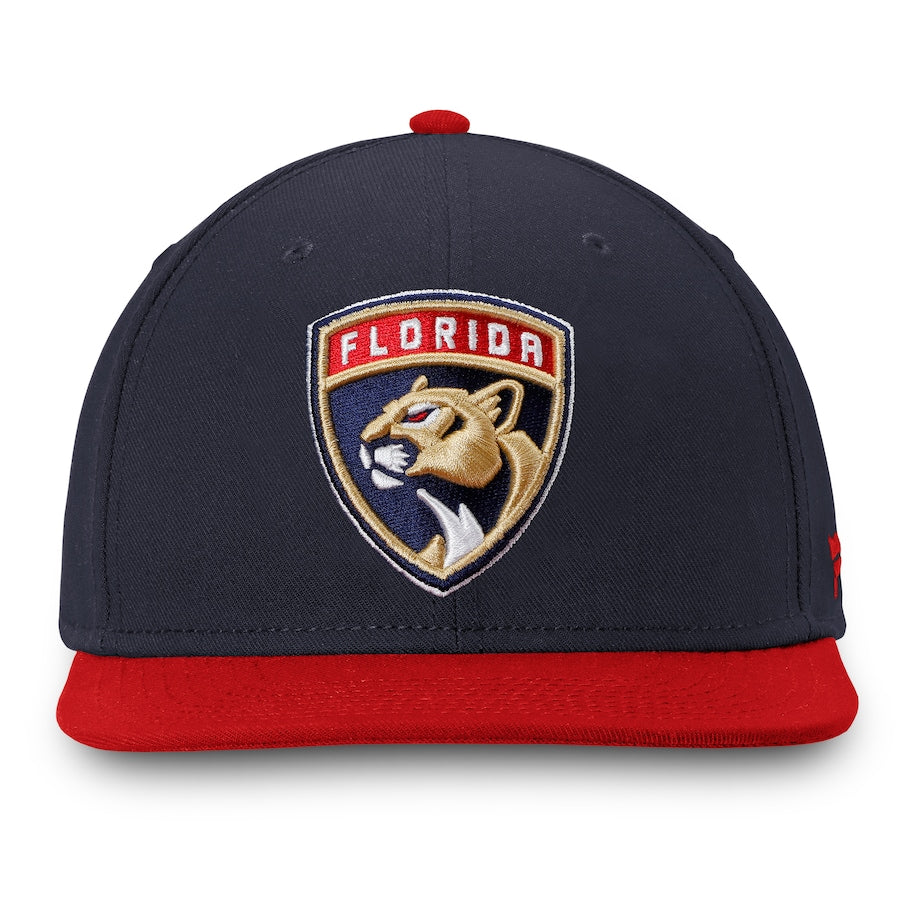 Fanatics Branded Florida Panthers Navy Core Primary Logo Fitted Hat