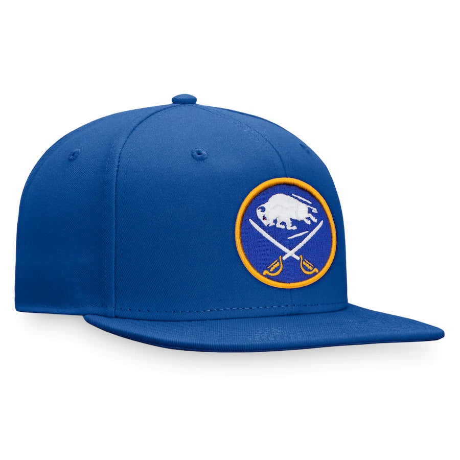 Fanatics Branded Buffalo Sabres Royal Core Primary Logo Fitted Hat