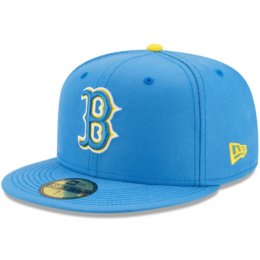 New Era Boston Red Sox Light Blue 2021 City Connect 59FIFTY Fitted Hat