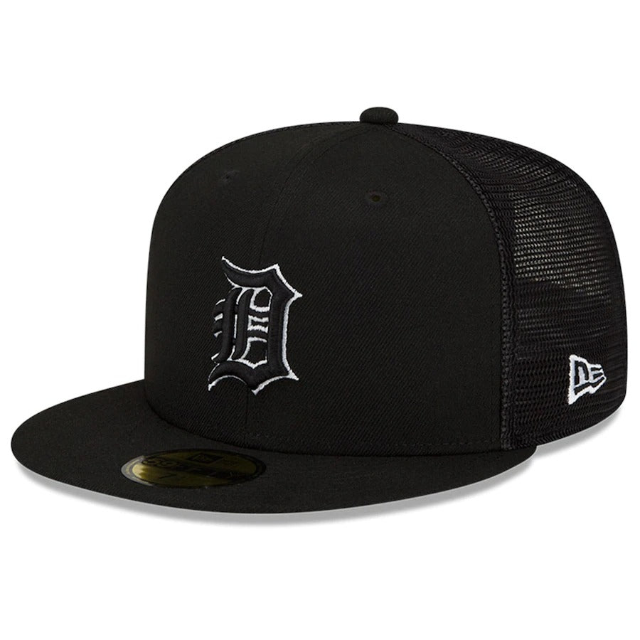 New Era Detroit Tigers Black 2022 Batting Practice 59FIFTY Fitted Hat