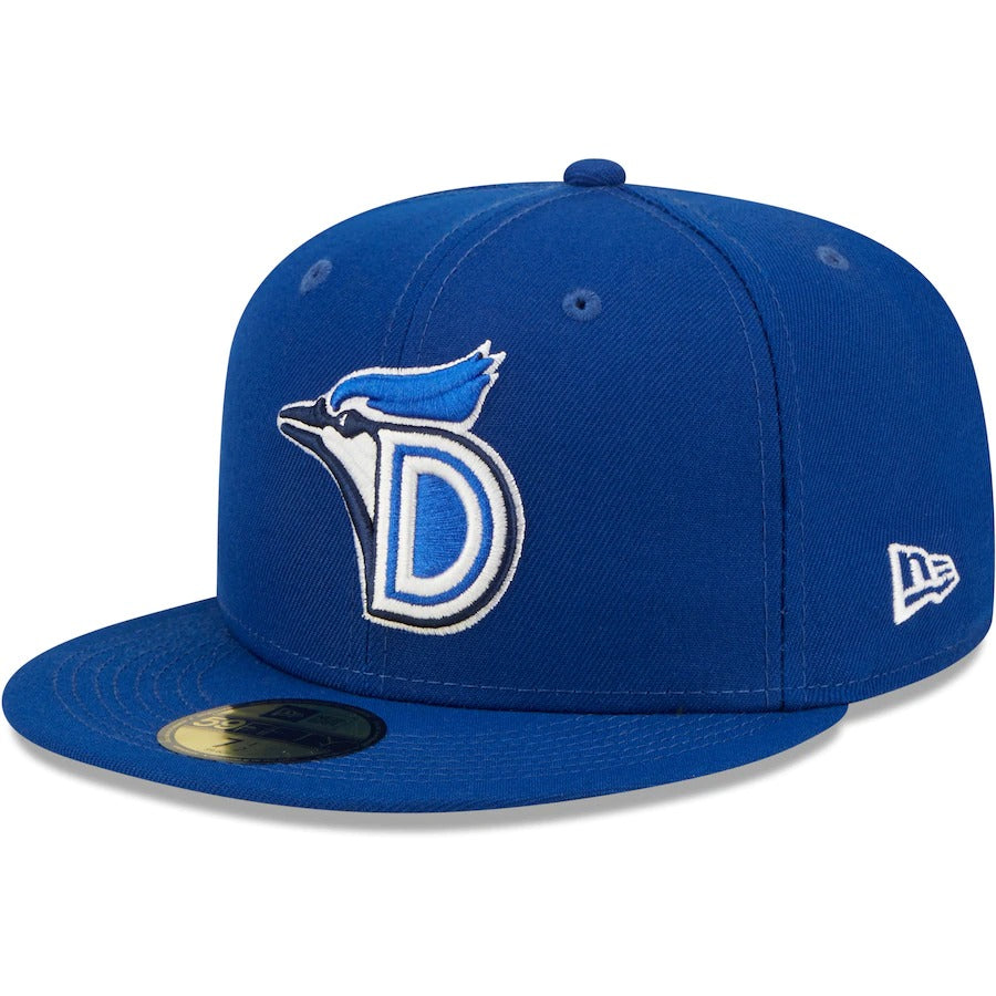 New Era Dunedin Blue Jays Blue Authentic Collection 59FIFTY Fitted Hat