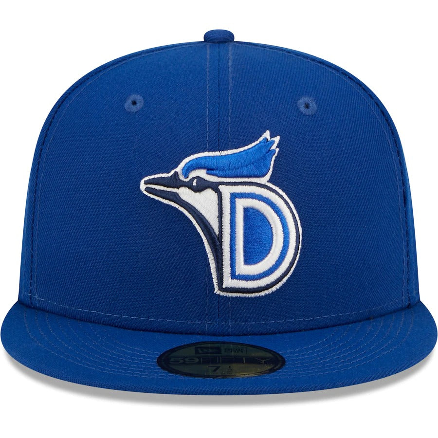 New Era Dunedin Blue Jays Blue Authentic Collection 59FIFTY Fitted Hat