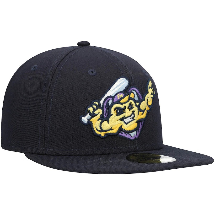 New Era Fort Myers Mighty Mussels Navy Authentic Collection Team Game