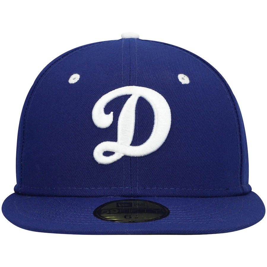 New Era Oklahoma City Dodgers Royal Authentic Collection Team Home 59FIFTY Fitted Hat