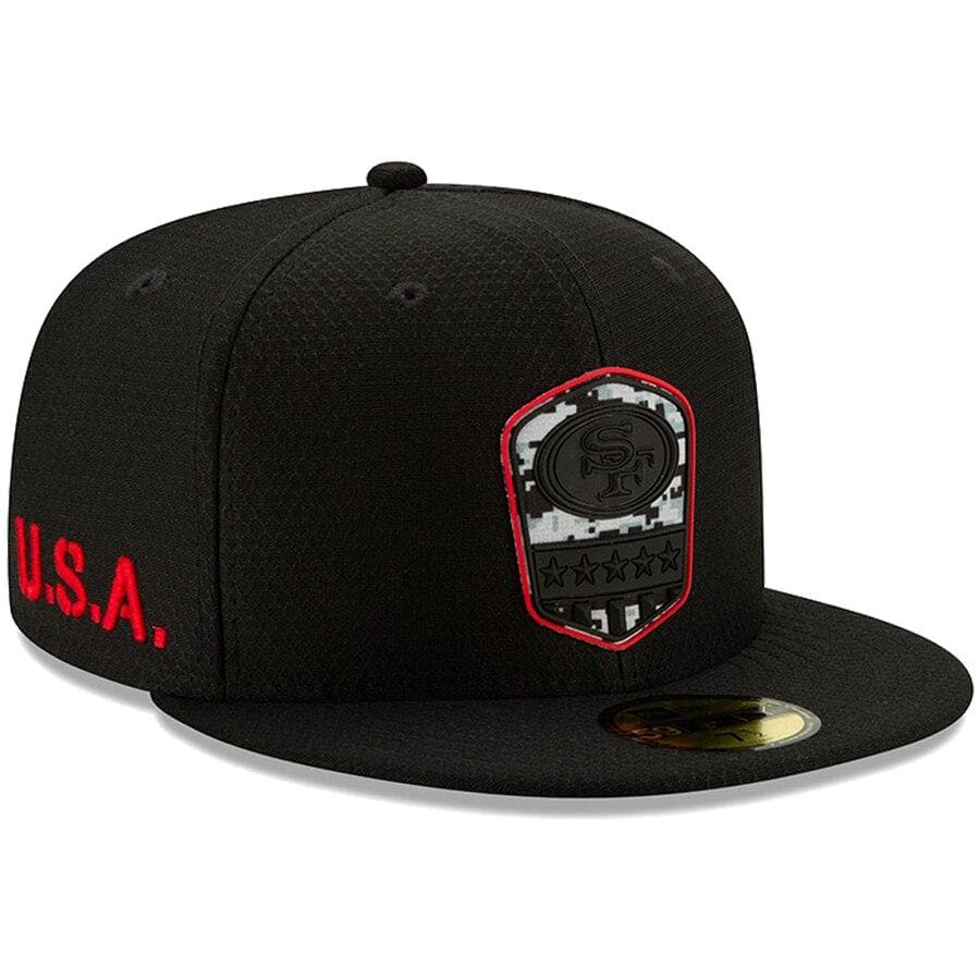 New Era San Francisco 49ers 2019 Salute to Service 59FIFTY Fitted Hat