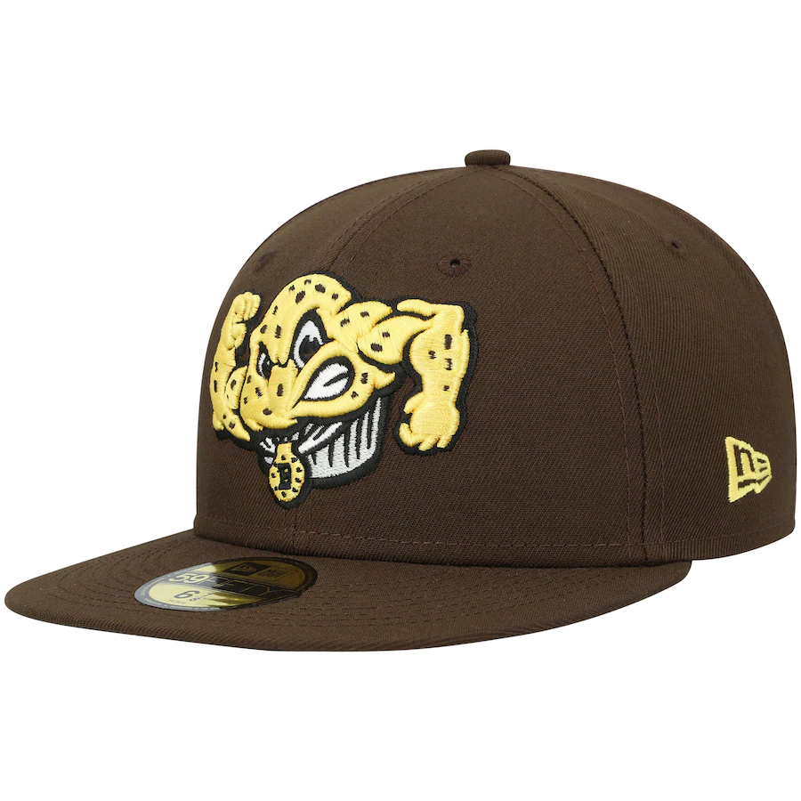 New Era Binghamton Rumble Ponies Brown Theme Night 59FIFTY Fitted Hat