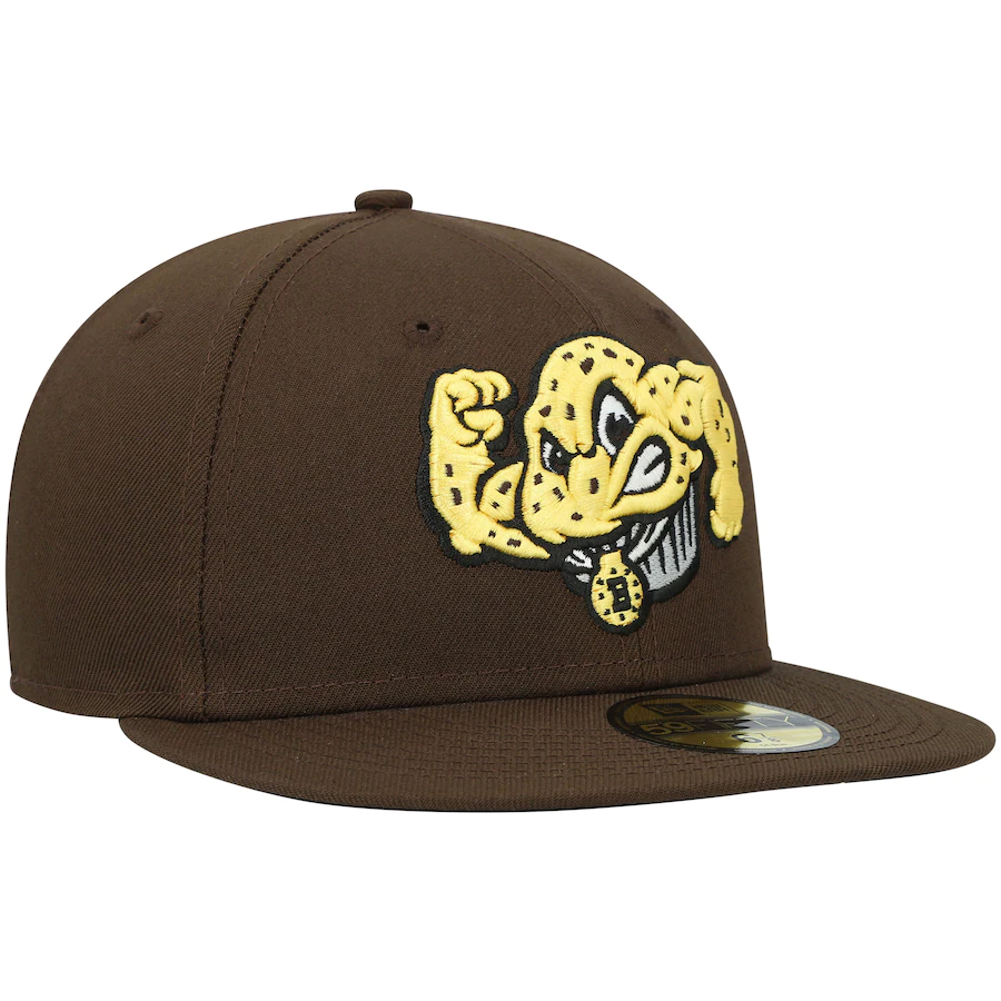 New Era Binghamton Rumble Ponies Brown Theme Night 59FIFTY Fitted Hat