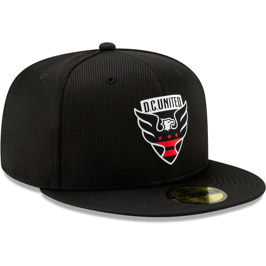 New Era D.C. United Black On-Field 59FIFTY Fitted Hat
