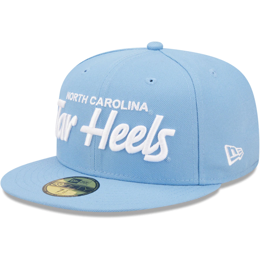New Era North Carolina Tar Heels Light Blue Griswold 59FIFTY Fitted Hat