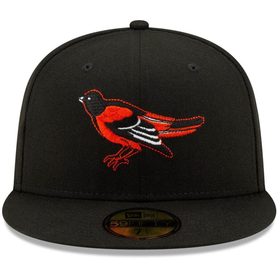 New Era Baltimore Orioles Cooperstown Throwback 59FIFTY Fitted Hat