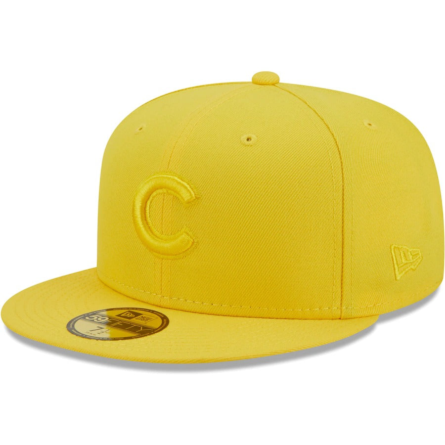 New Era Chicago Cubs Yellow Icon Color Pack 59FIFTY Fitted Hat