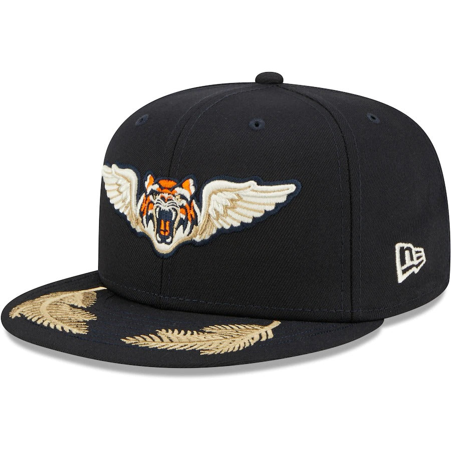 New Era Lakeland Flying Tigers Navy Authentic Collection 59FIFTY Fitted Hat