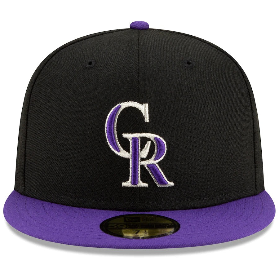 New Era Black/Purple Colorado Rockies 2021 MLB All-Star Game Authentic Collection On-Field 59FIFTY Fitted Hat