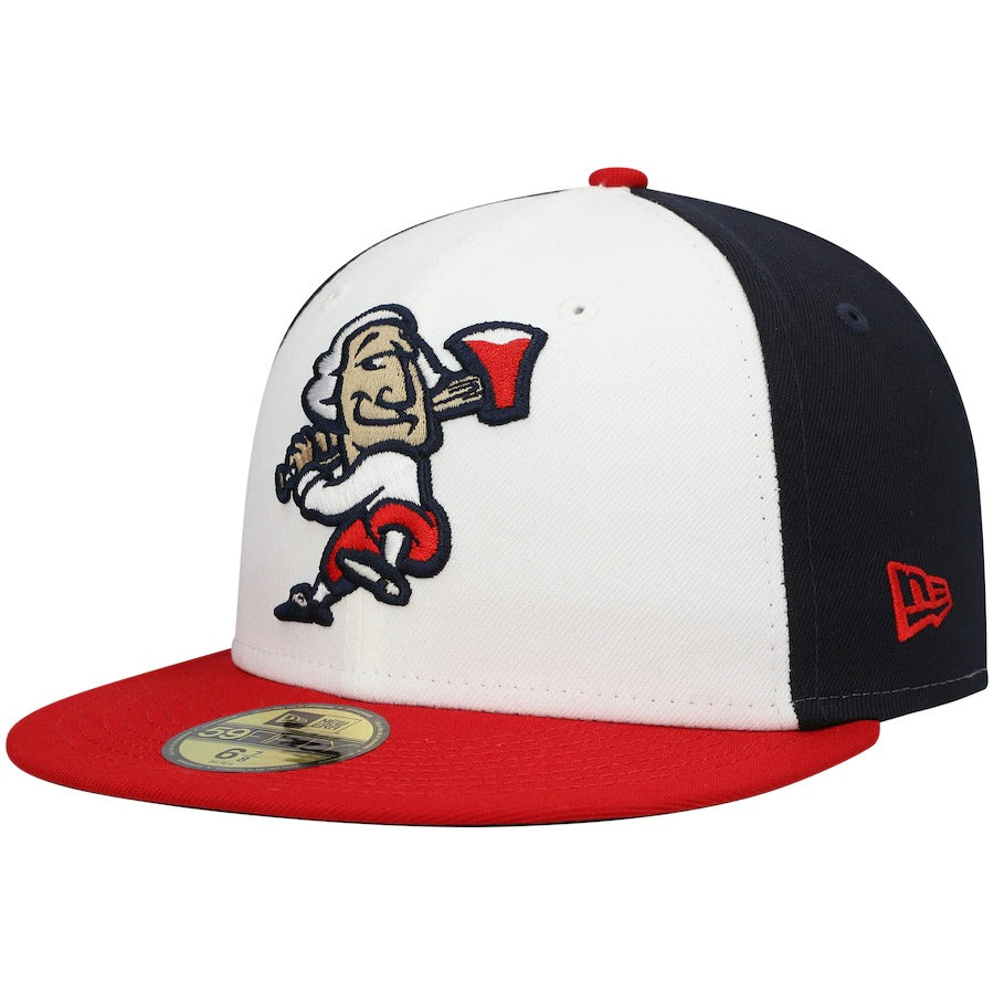 New Era Fredericksburg Nationals White Authentic Collection Team Alternate 59FIFTY Fitted Hat