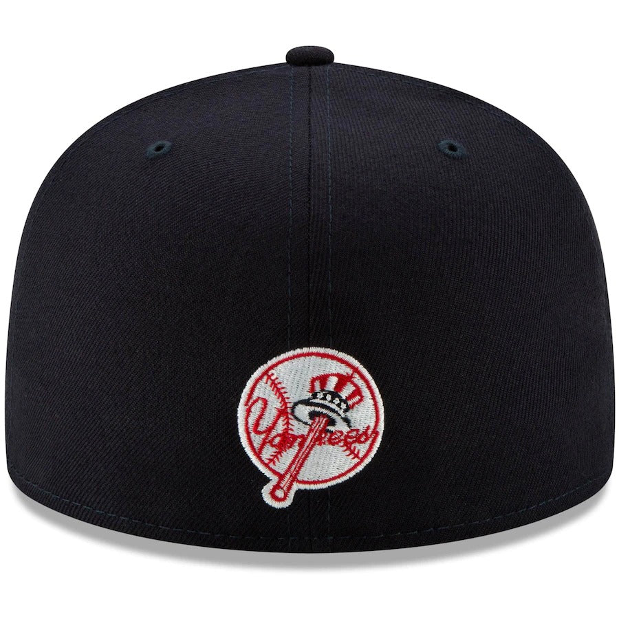 New Era New York Yankees Navy Logo Elements 59FIFTY Fitted Hat