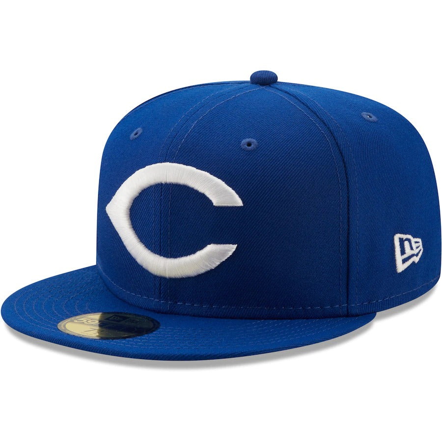 New Era Cincinnati Reds Royal 1988 MLB All-Star Game Sky Blue Undervisor 59FIFTY Fitted Hat