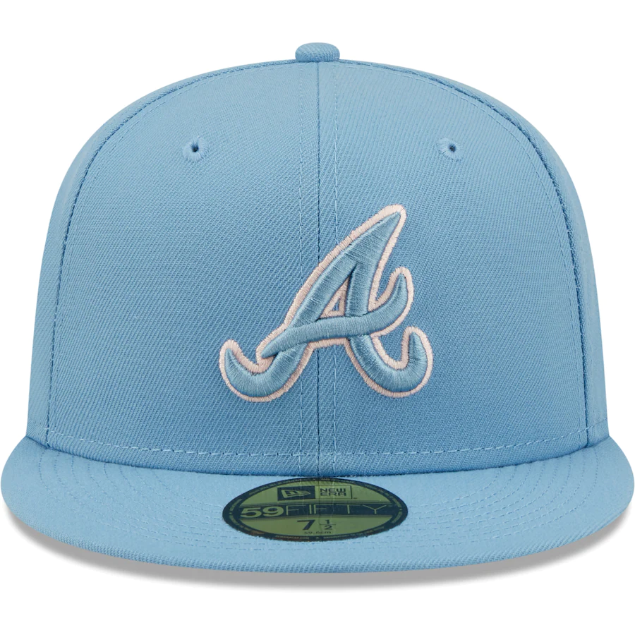 New Era Atlanta Braves Light Blue 30th Anniversary 59FIFTY Fitted Hat