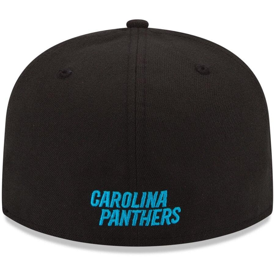 New Era Carolina Panthers Black 59FIFTY Fitted Hat