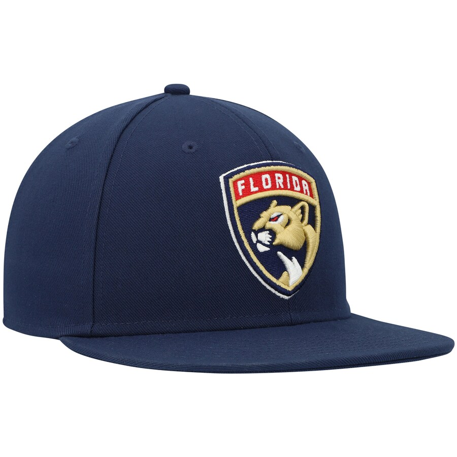 Fanatics Branded Florida Panthers Navy Core Primary Team Logo Fitted Hat