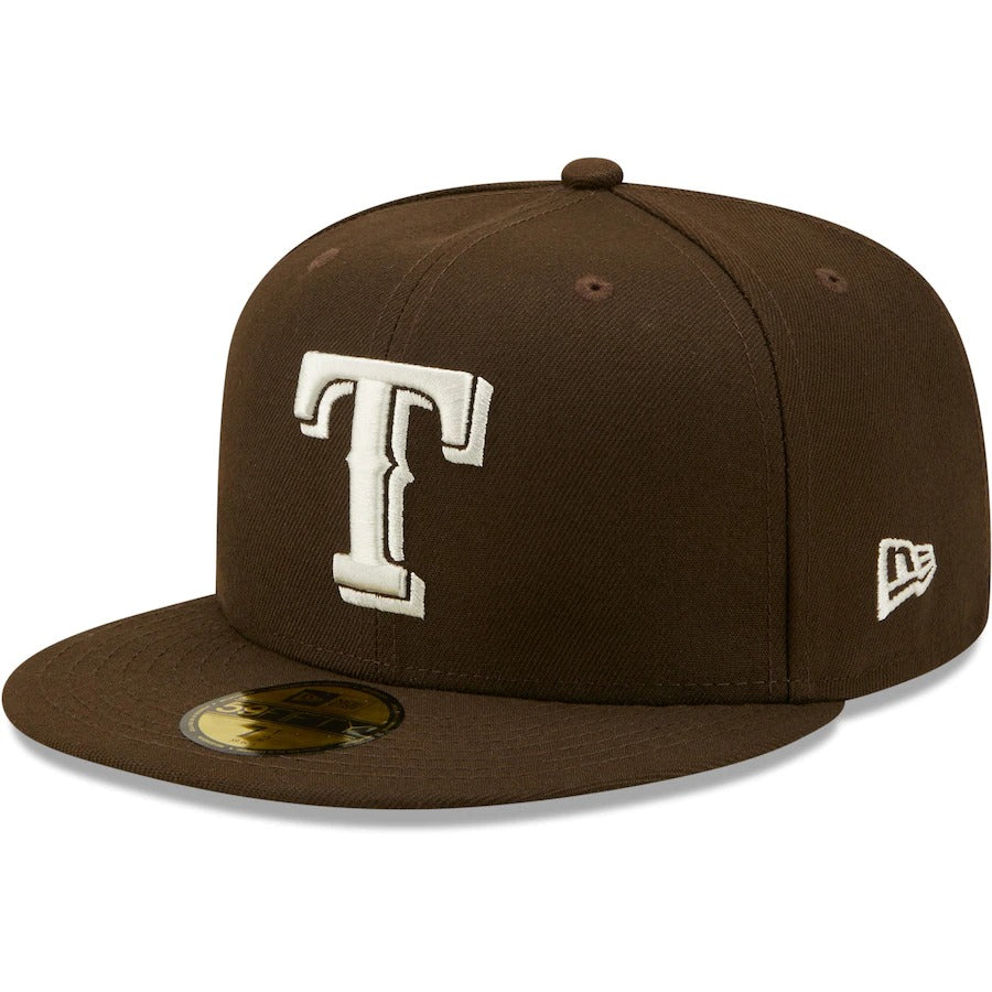 New Era Texas Rangers Irish Coffee 59FIFTY Fitted Hat