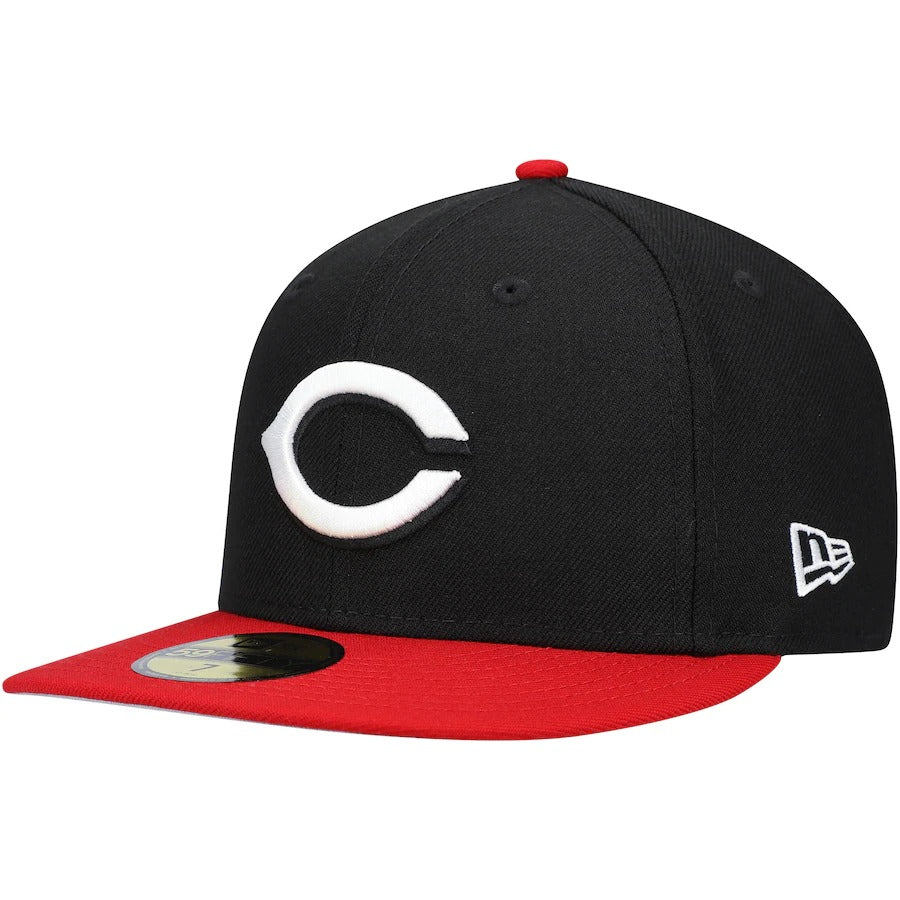 New Era Corporate x Cincinnati Reds Black/Red 59FIFTY Fitted Hat