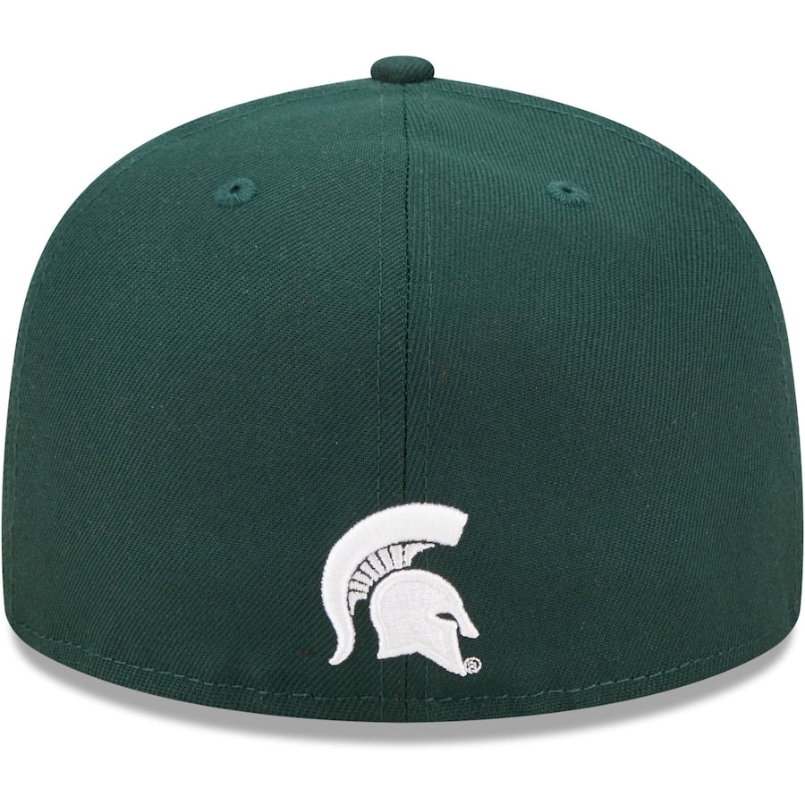 New Era Michigan State Spartans Green Griswold 59FIFTY Fitted Hat