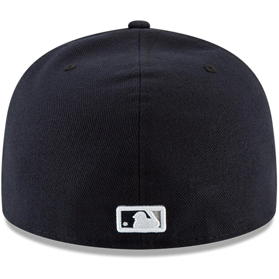 New Era Derek Jeter New York Yankees Navy 5X World Series Champion Side Patch 59FIFTY Fitted Hat