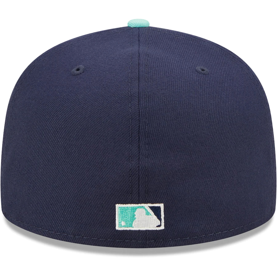 New Era Los Angeles Dodgers Navy 60th Anniversary Cooperstown Collection Team UV 59FIFTY Fitted Hat