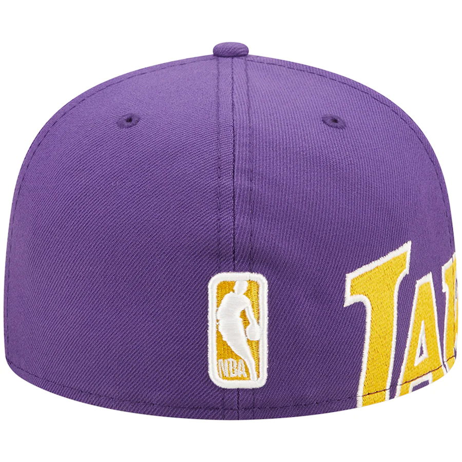 New Era Los Angeles Lakers Purple Side Split 59FIFTY Fitted Hat